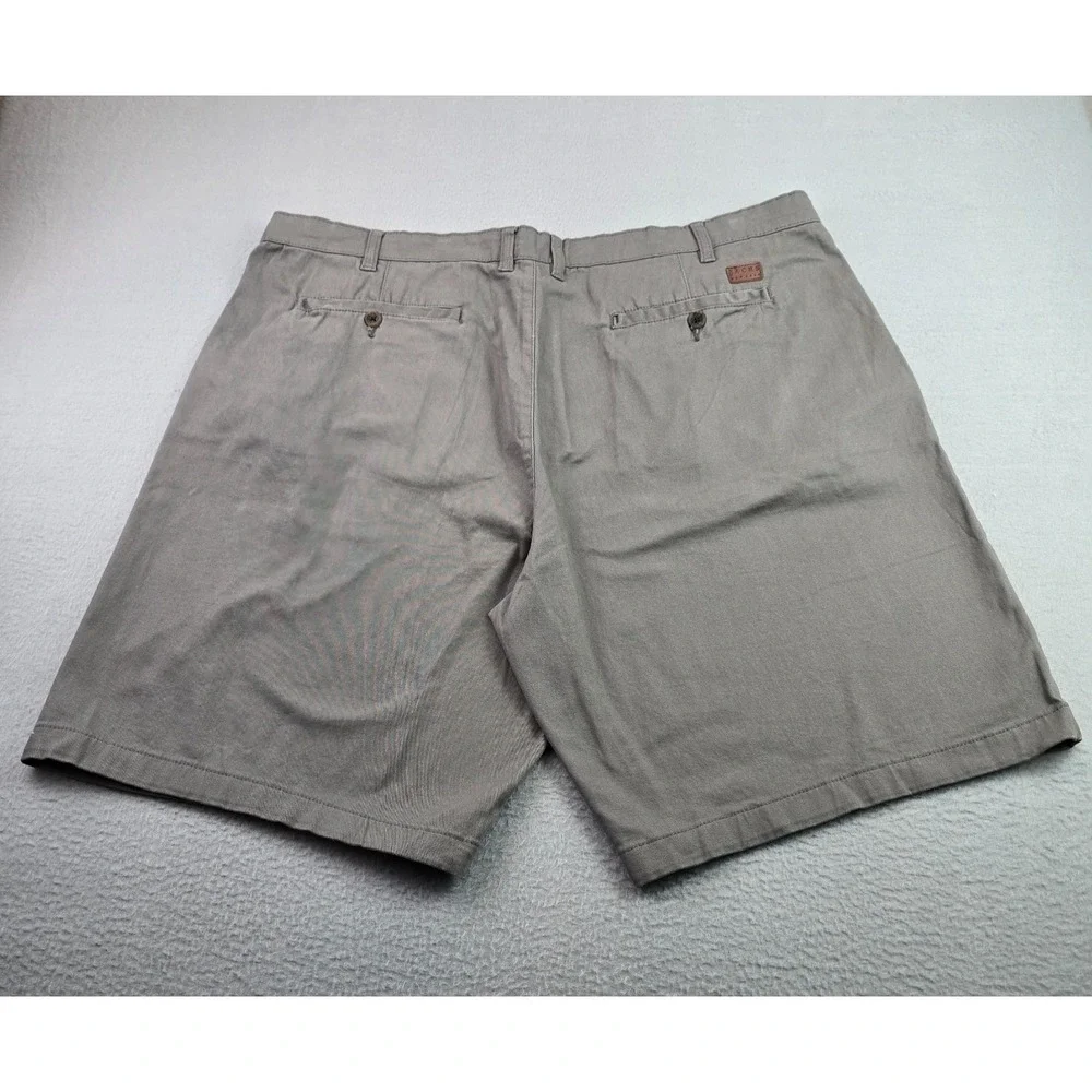 JACHS New York Gray Chino Shorts Size 40 Stretch Casual Golf Summer Cotton - Picture 2 of 8